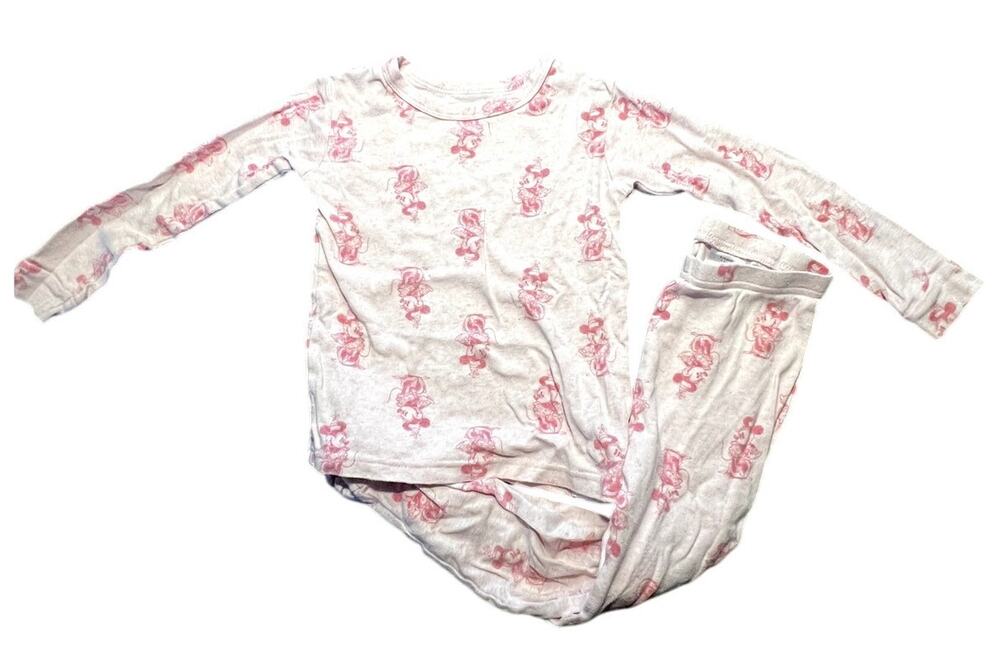 Baby Gap Disney Minnie Mouse Organic Cotton Pajamas Size 5 Twins